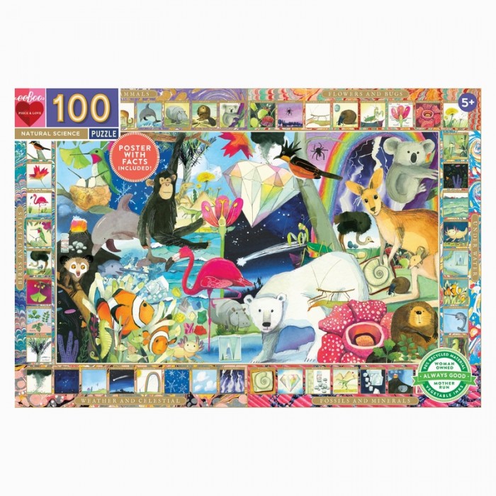 Puzzle  eeBoo-50485 Sciences Naturelles