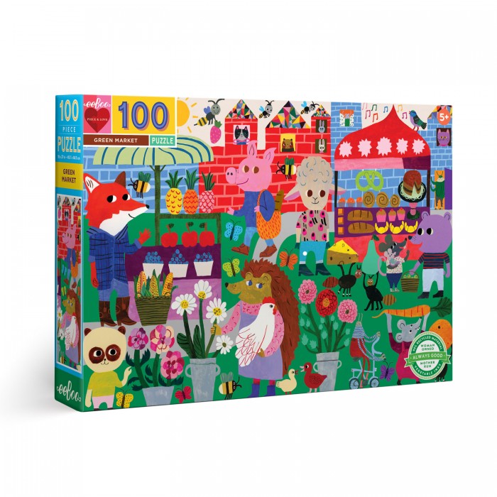 Puzzle  eeBoo-51102 Marche Ecologique