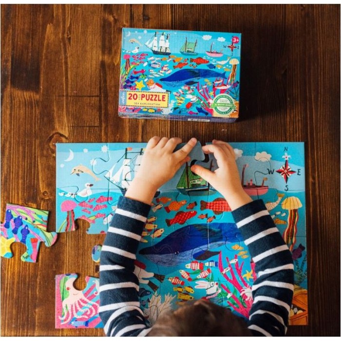 Puzzle  eeBoo-51141 Exploration Marine