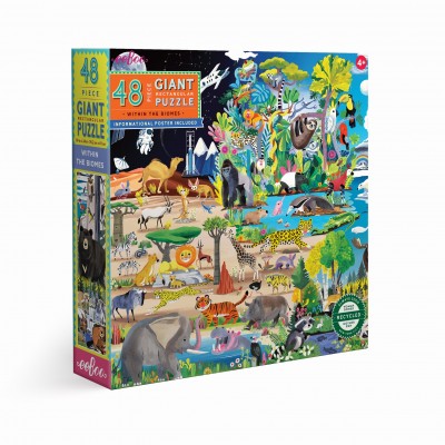 Puzzle eeBoo-51211 Dans la Nature