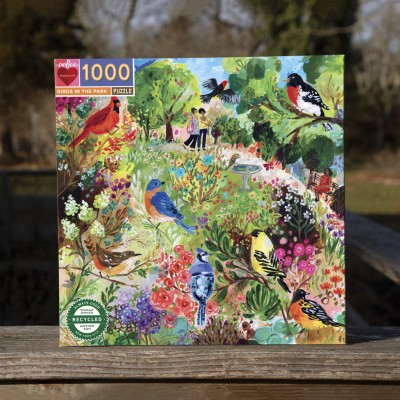 Puzzle eeBoo-51249 Birds In The Park