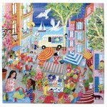 Puzzle  eeBoo-51416 Marketplace In France