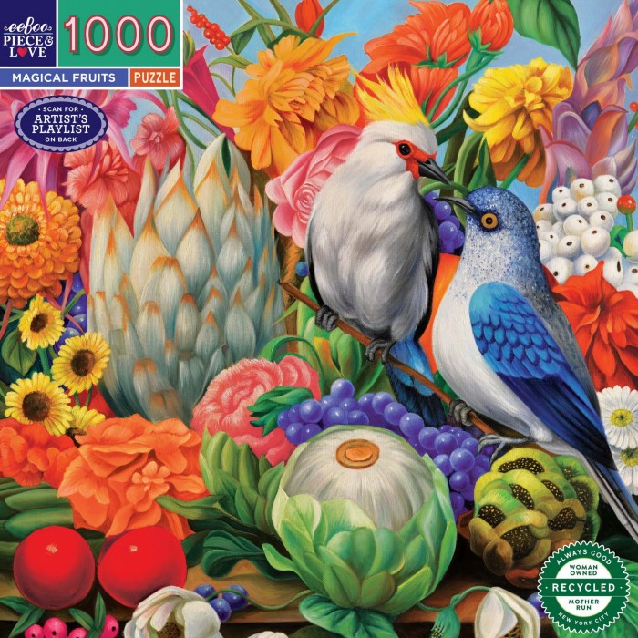 Puzzle  eeBoo-52136 Fruits Magiques