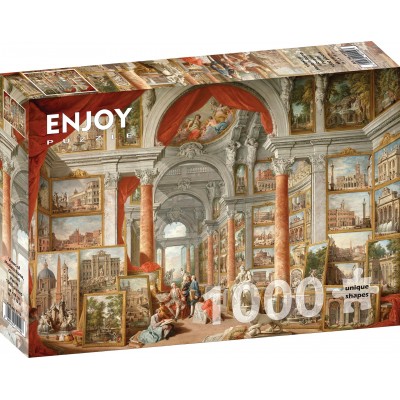 Puzzle Enjoy-Puzzle-1119 Paolo Panini : vues de la Rome moderne