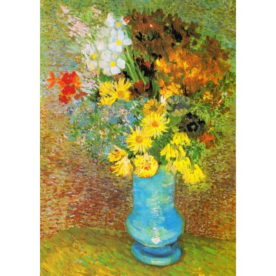 Puzzle Enjoy-Puzzle-1158 Vincent Van Gogh : Vase avec marguerites et anémones