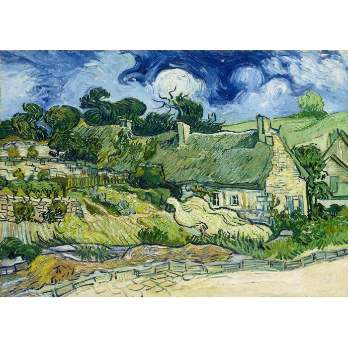 Puzzle Enjoy-Puzzle-1173 Vincent Van Gogh : Chaumières à Cordeville