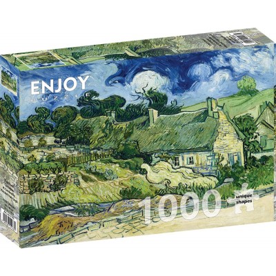 Puzzle Enjoy-Puzzle-1173 Vincent Van Gogh : Chaumières à Cordeville