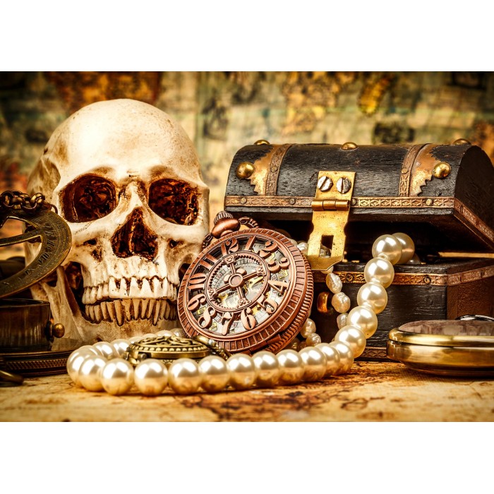 Puzzle  Enjoy-Puzzle-1272 Bureau du Capitaine des Pirates