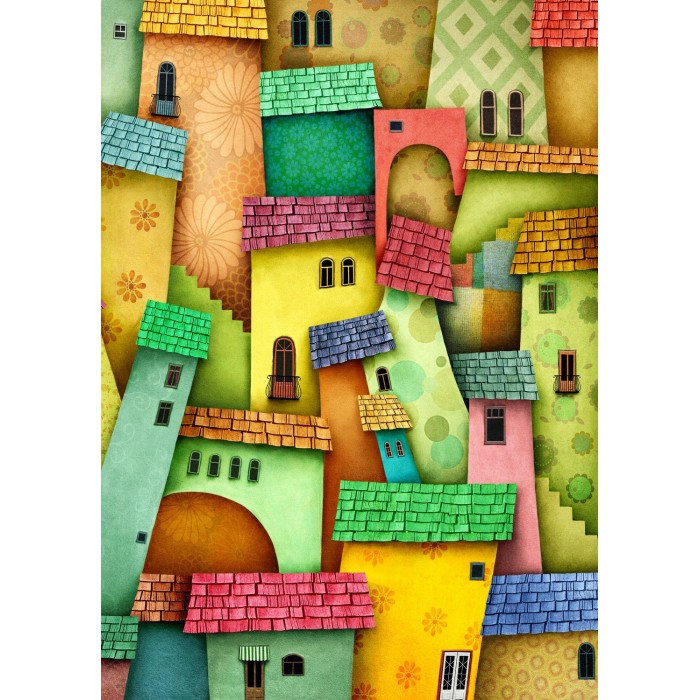 Puzzle  Enjoy-Puzzle-1629 Maisons de la Joie