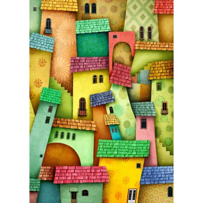 Puzzle Enjoy-Puzzle-1629 Maisons de la Joie