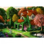 Puzzle  Enjoy-Puzzle-1931 Cottage in the Forrest