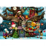 Puzzle  Enjoy-Puzzle-1955 Fairy Tale Christmas