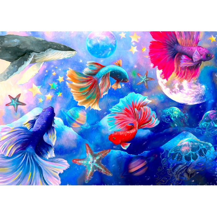Puzzle  Enjoy-Puzzle-2024 Galaxie des Profondeurs