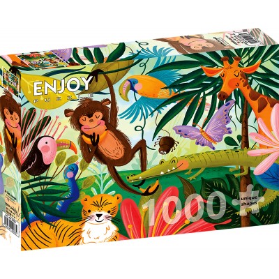 Puzzle Enjoy-Puzzle-2036 Dans la jungle