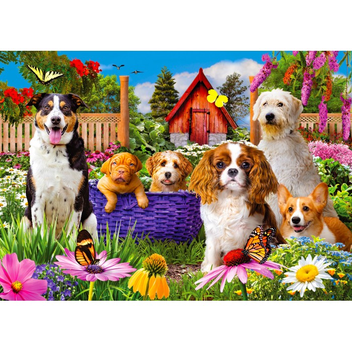 Puzzle  Enjoy-Puzzle-2040 Écusson pour Chiot