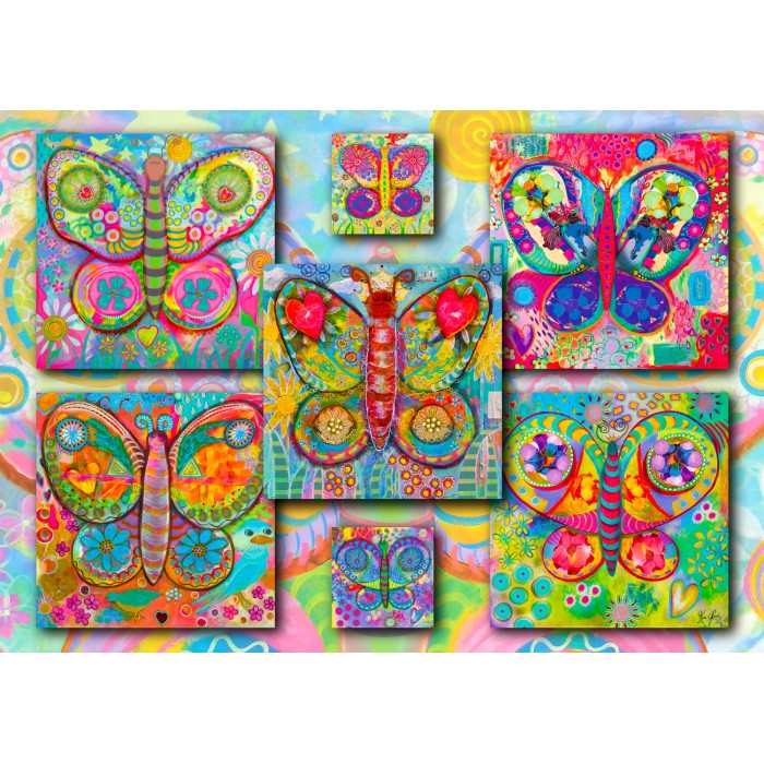 Puzzle  Enjoy-Puzzle-2044 Papillons