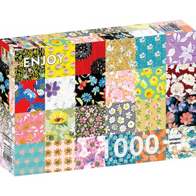 Puzzle Enjoy-Puzzle-2046 Floral Patterns