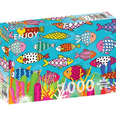 Puzzle Enjoy-Puzzle-2049 Poissons à Motifs