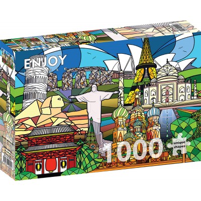 Puzzle Enjoy-Puzzle-2054 Monuments du Monde