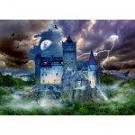 Puzzle  Enjoy-Puzzle-2090 Nuit Effrayante au Château de Dracula