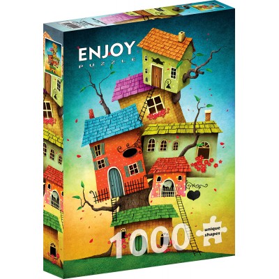 Puzzle Enjoy-Puzzle-2119 Maisons de Conte de Fées