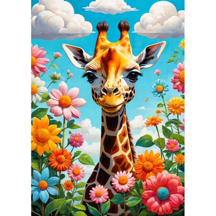 Puzzle  Enjoy-Puzzle-2151 Adorable Girafe