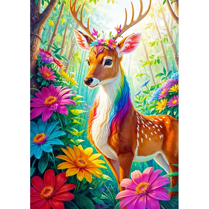 Puzzle  Enjoy-Puzzle-2155 Cerf Magique