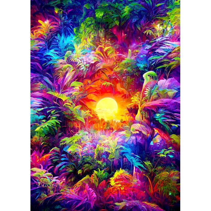 Puzzle  Enjoy-Puzzle-2200 Rainbow Tropic