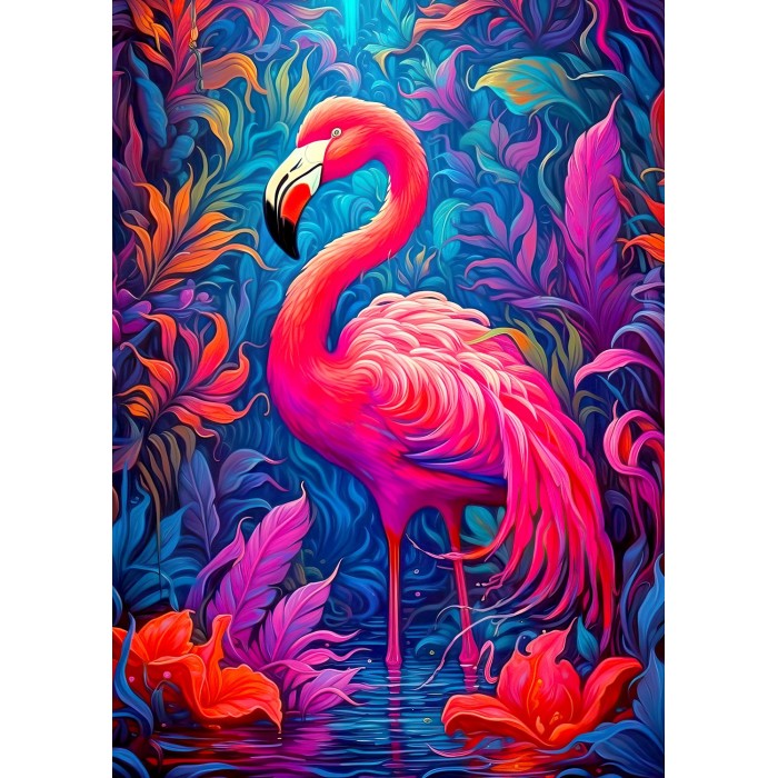 Puzzle  Enjoy-Puzzle-2226 Le Miracle du Flamant Rose