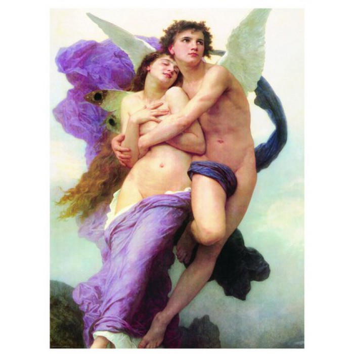 Puzzle Eurographics-6000-0019 Bouguereau - L'enlèvement de Psyche