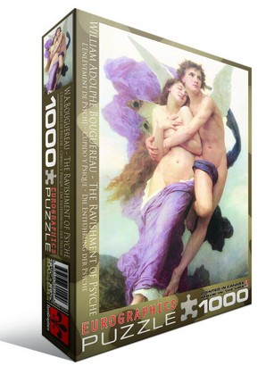 Puzzle Eurographics-6000-0019 Bouguereau - L'enlèvement de Psyche