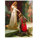 Puzzle  Eurographics-6000-0038 Edmung Blair Leighton - L'adoubement
