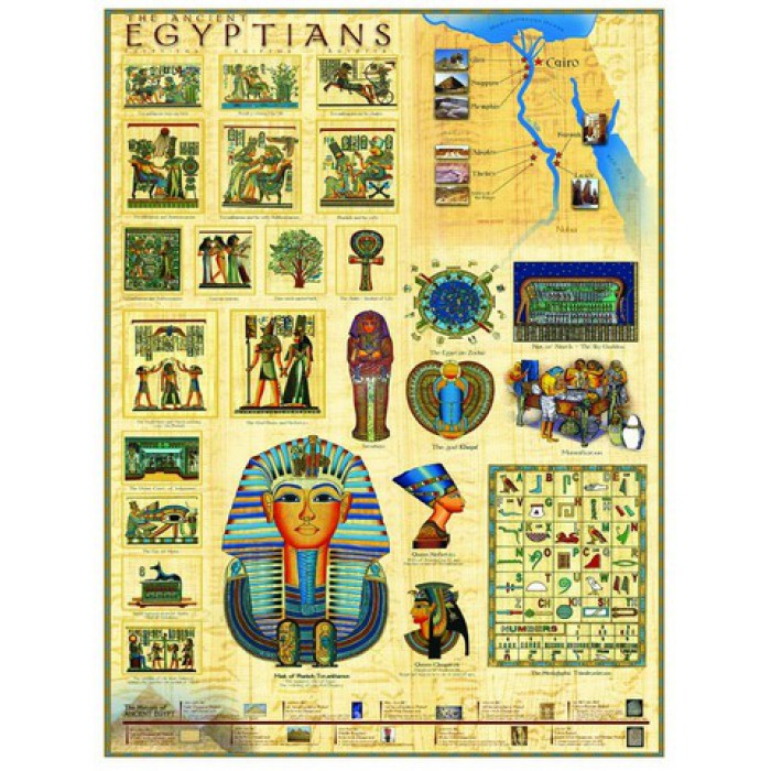 Puzzle Eurographics-6000-0083 Les Egyptiens