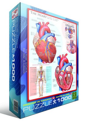 Puzzle Eurographics-6000-0257 Le coeur