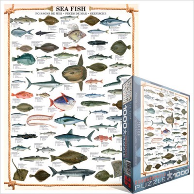 Puzzle Eurographics-6000-0313 Les poissons