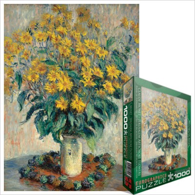 Puzzle Eurographics-6000-0319 Claude Monet - Jérusalem Fleurs d'artichaut