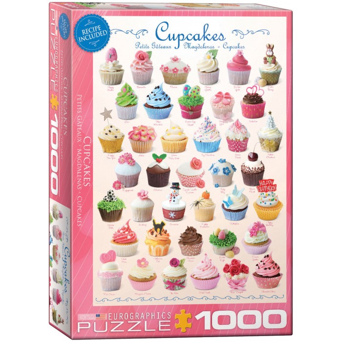 Puzzle Eurographics-6000-0409 Cupcakes