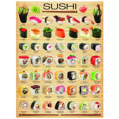 Puzzle Eurographics-6000-0597 Sushi