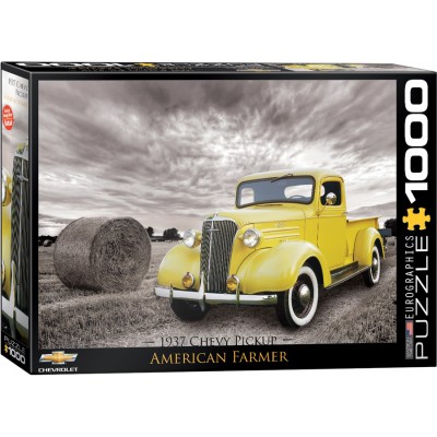 Puzzle Eurographics-6000-0666 1937 Chevy Pick-up American Farmer
