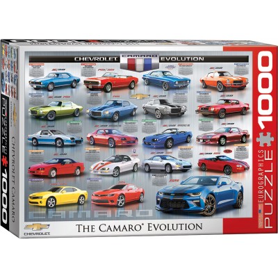 Puzzle Eurographics-6000-0733 Chevrolet The Camaro Evolution