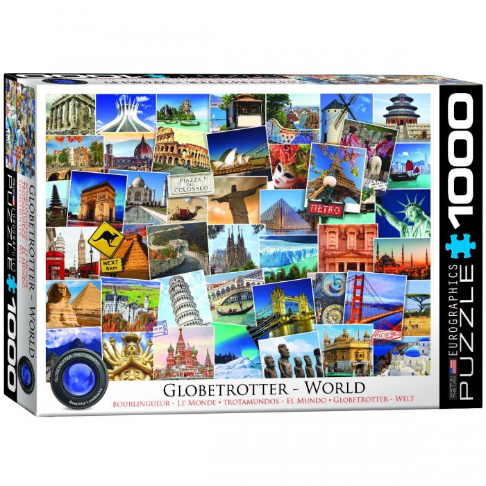 Puzzle  Eurographics-6000-0751 World Globetrotter