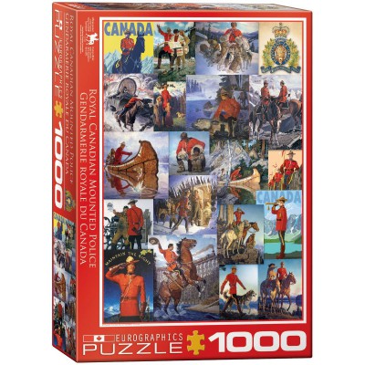 Puzzle Eurographics-6000-0777 Royal Canadian Mounted Police