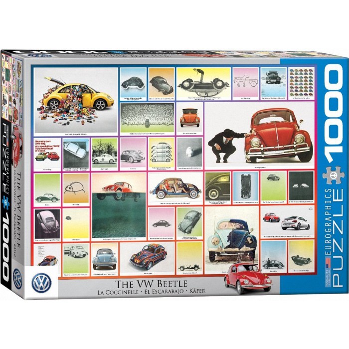 Puzzle  Eurographics-6000-0800 VW Beetle - La Coccinelle