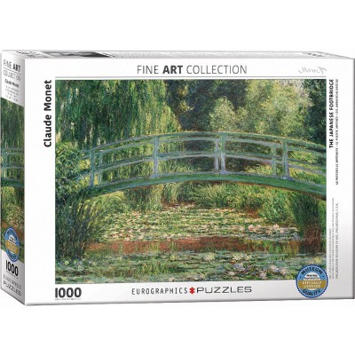 Puzzle Eurographics-6000-0827 Claude Monet - Pont Japonais