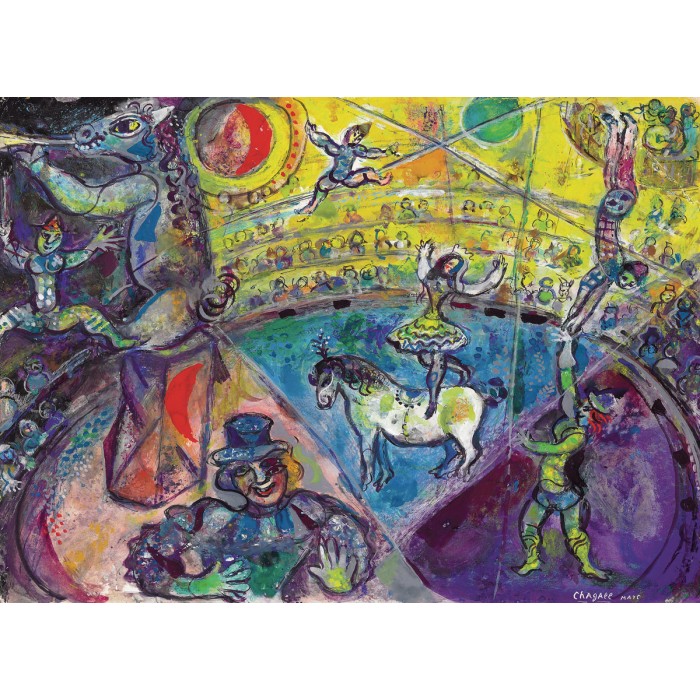 Puzzle Eurographics-6000-0851 Marc Chagall - Le Cheval de Cirque