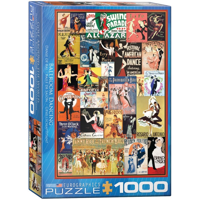 Puzzle  Eurographics-6000-0936 Ballroom Dancing