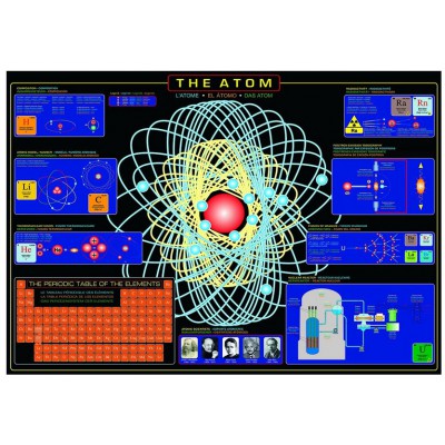 Puzzle Eurographics-6000-1002 L'atome