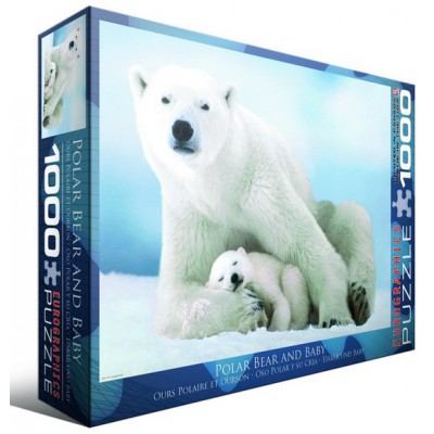 Puzzle Eurographics-6000-1198 Ours Polaire et son ourson