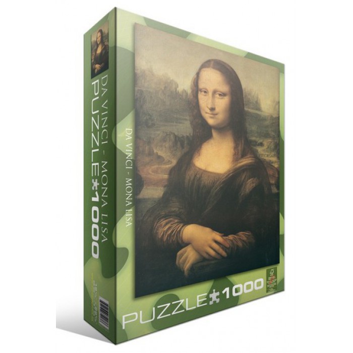 Puzzle  Eurographics-6000-1203 Leonard de Vinci : Mona Lisa