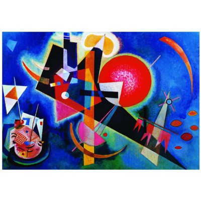 Puzzle Eurographics-6000-1897 Kandinsky : Dans le bleu